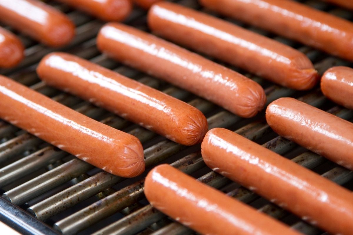 Can dogs eat hot dogs?