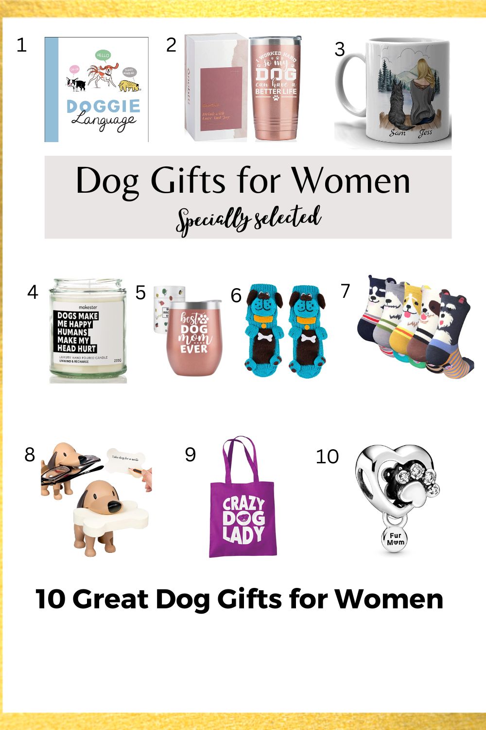 Dog Gifts For Women