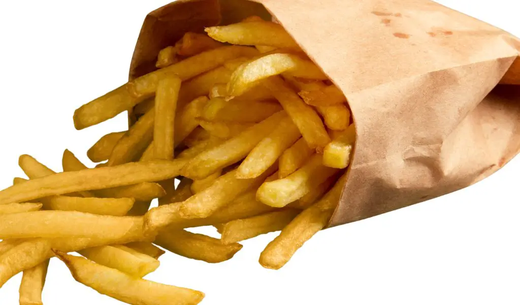 What happens if a dog eats French fries?