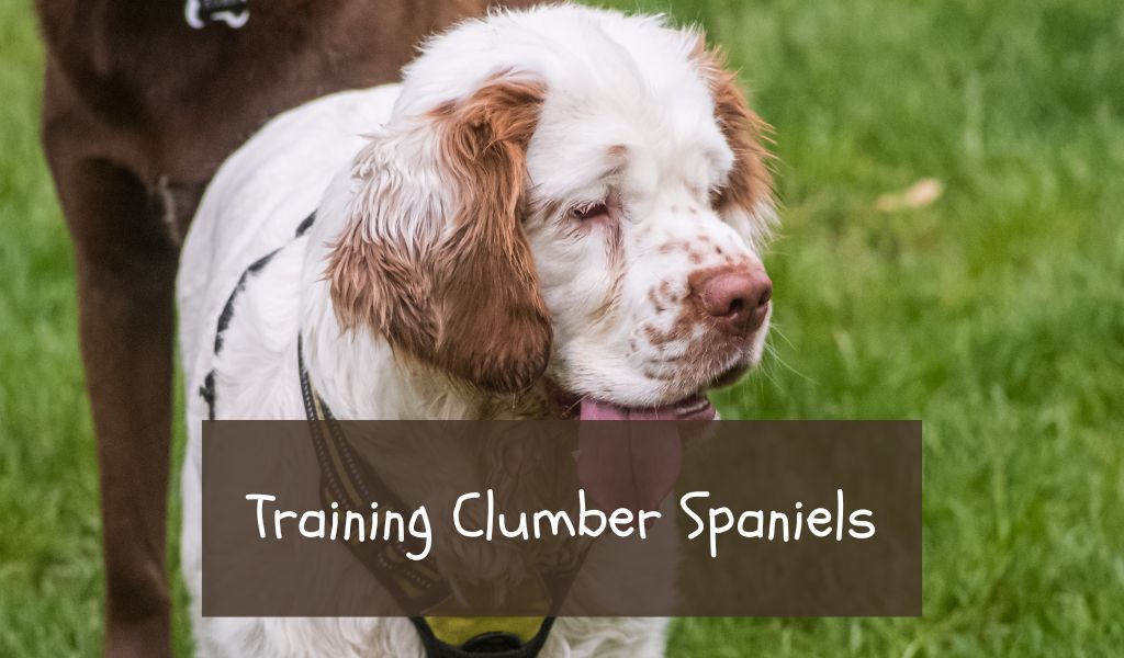 Training Clumber Spaniels