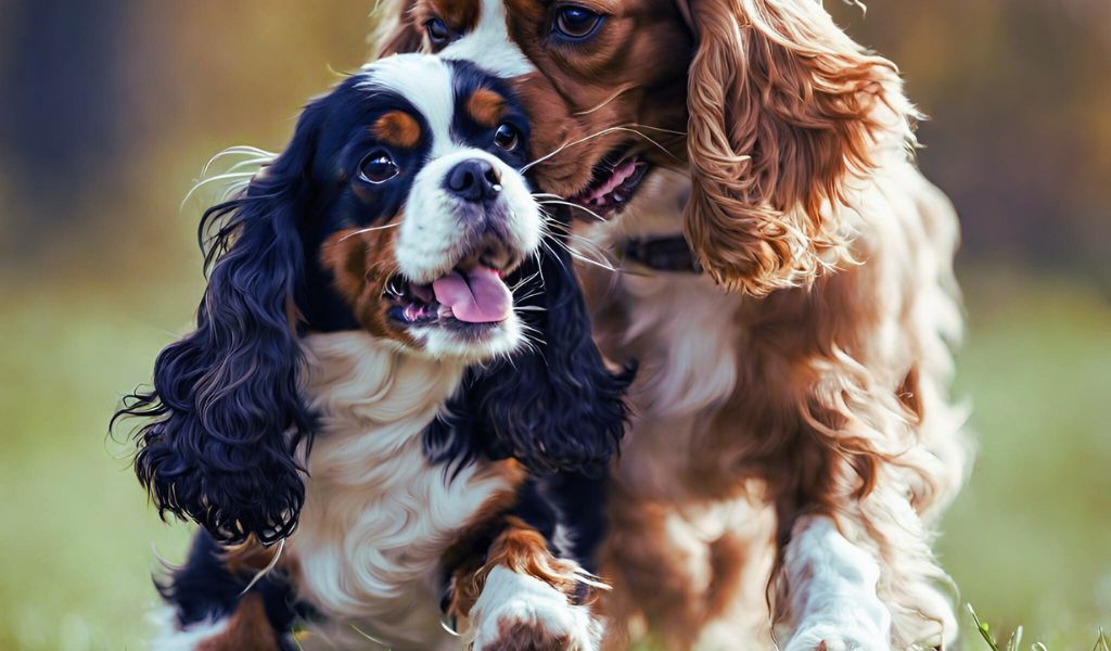 Are Cavalier King Charles spaniels good companions with other dogs?