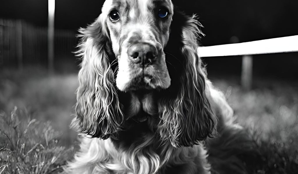 cocker spaniel from barking at night