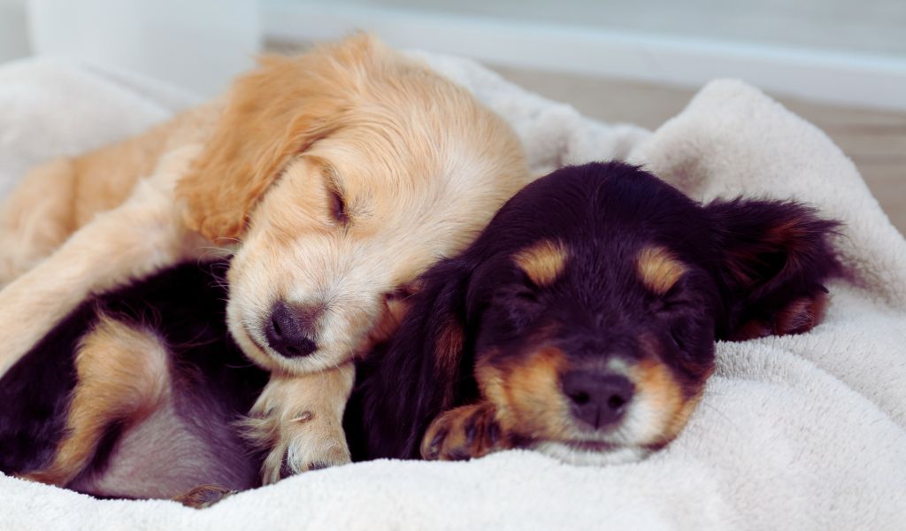 cocker spaniels snoring