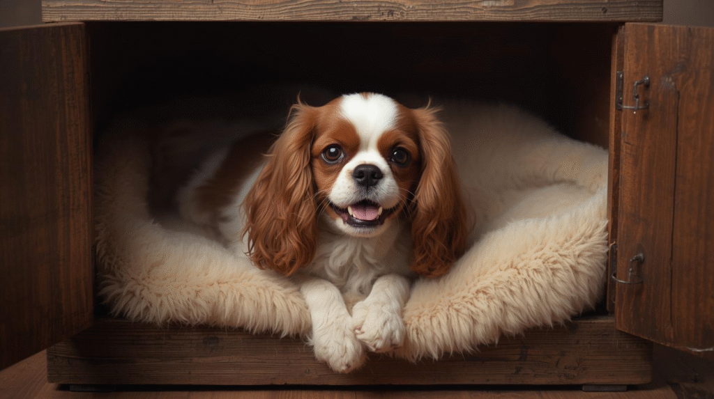 The benefits of crate training for your Cavalier King Charles Spaniel. 2 The benefits of crate training for your Cavalier King Charles Spaniel.