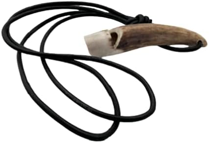 STAG ANTLER HORN DOG WHISTLE FOR TRAINING OR...