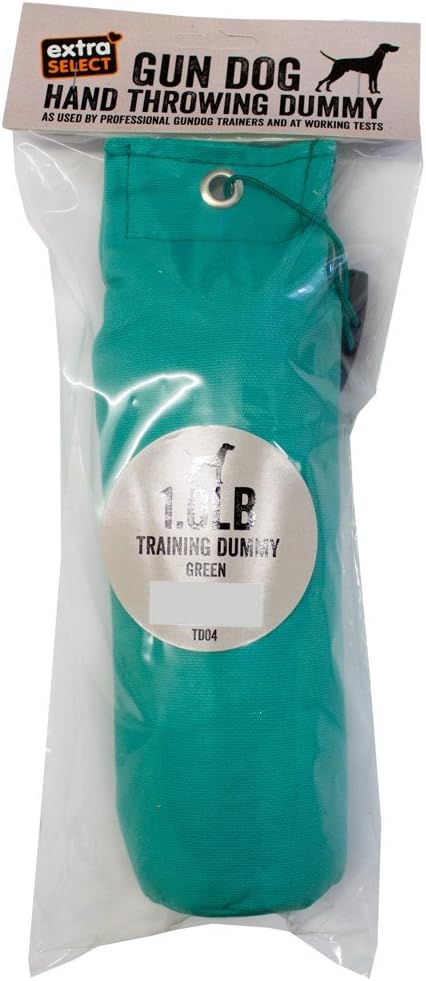 Extra Select Gun DogTraining Dummy, 1 lb, Green