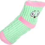 Happyyami Squeaky Plush Dog Chew Toy Sock-shaped…