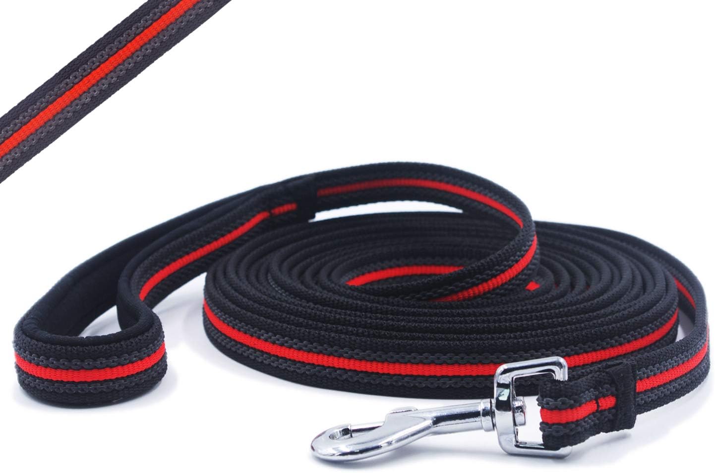 Dog Leash Extra Long Training Dog Lead with... 8 Dog Leash Extra Long Training Dog Lead with...