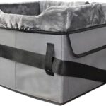 Small Dog Car Seat | Plush Washable Portable…