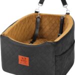 Dog Car Seat for Small Medium Dogs, Memory Foam…