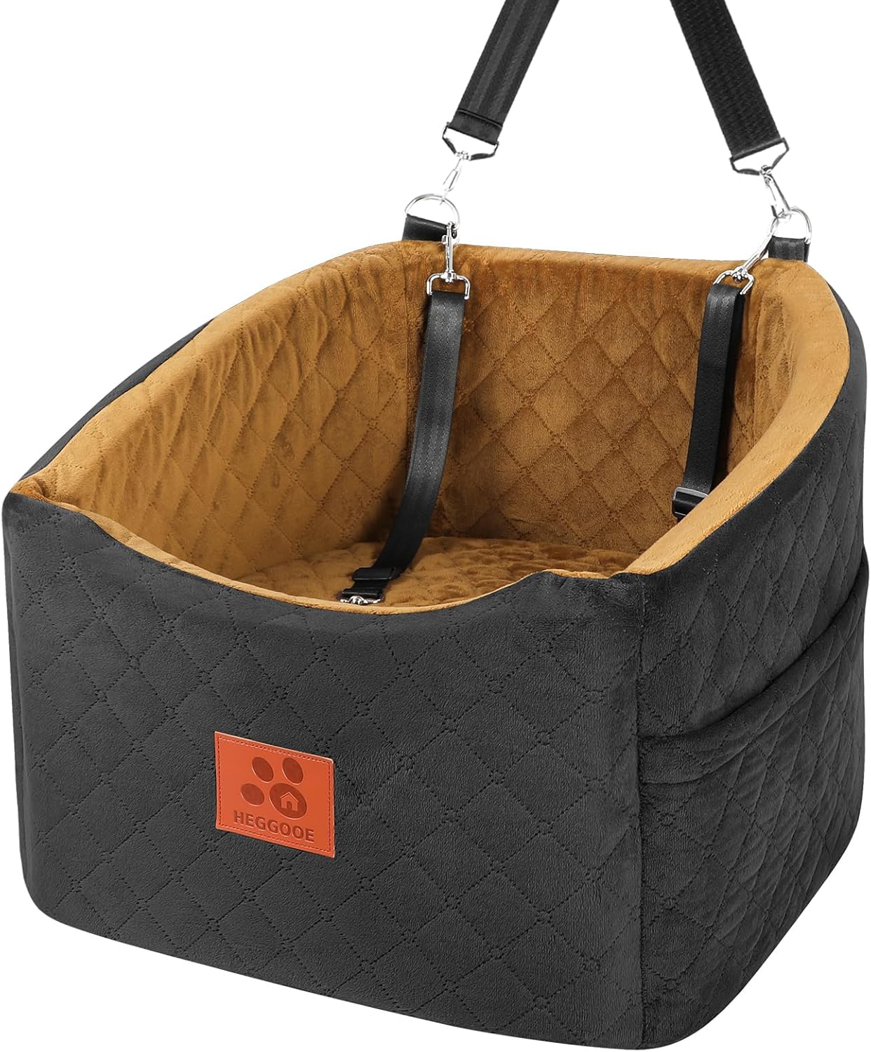 Dog Car Seat for Small Medium Dogs, Memory Foam...