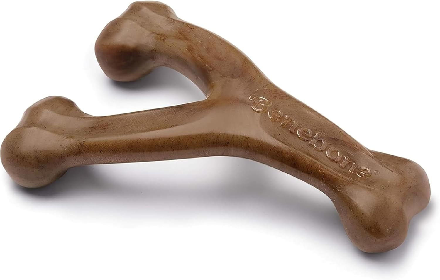 Benebone Indestructible Wishbone Dog Chew Toy for...