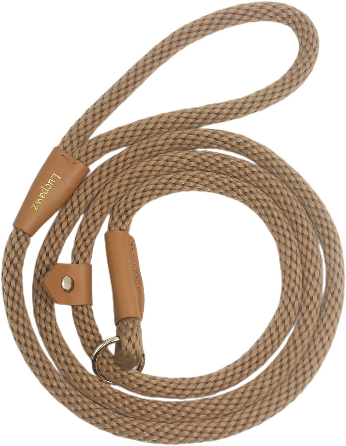 Soft Paracord Rope Slip Lead Dog Leash, Slip Leash...