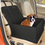 Wuglo Extra Stable Dog Car Seat with Seat Belt –…
