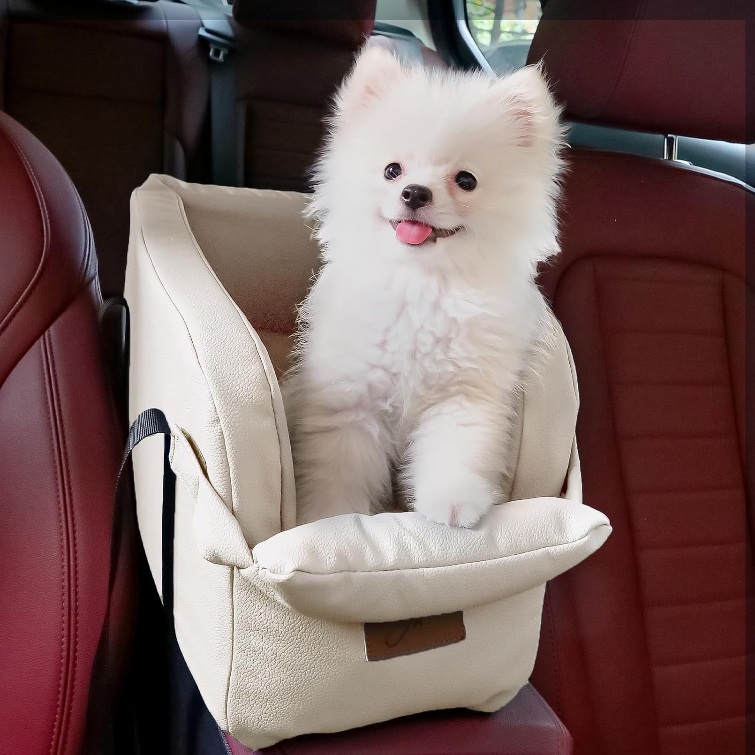 Dog Car Seat Centre Console Dog Booster Dog Car...