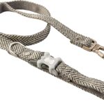HUGO & HUDSON Tweed Dog Lead Padded Handle…