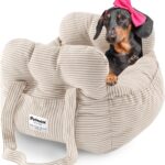 PETNEX Dog Car Seat for Small Dogs, Portable Puppy…