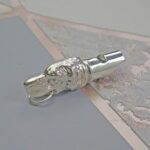 Solid Sterling Silver Gun Dog Whistle