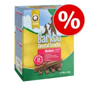 Barkoo Dental Snacks Grain-Free Saver Pack | zooplus.co.uk