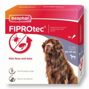 beaphar FIPROtec® Flea & Tick Spot-on For Dogs - XL (>40kg) | zooplus.co.uk
