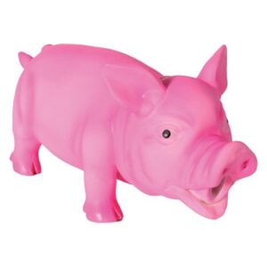 Grunting Latex Squeaker Pig Toy | zooplus.co.uk