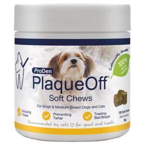 ProDen PlaqueOff Soft Chews for Small & Medium Dogs | zooplus.co.uk