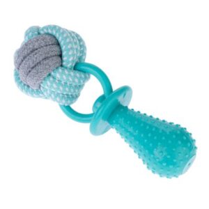 TIAKI Rope Ball Chew Toy with Dummy | zooplus.co.uk