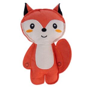 TIAKI Squeaky Fox Dog Toy | zooplus.co.uk