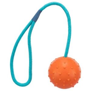 Trixie Rubber Ball with Throwing Handle | zooplus.co.uk