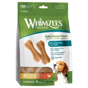 Whimzees by Wellness Ricebones | zooplus.co.uk