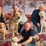 Guide Dog Puppies celebrated at Lothlorien Dog Services in Linlithgow