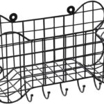 House of Paws Dog Bone Wire Storage Wall Shelf -…