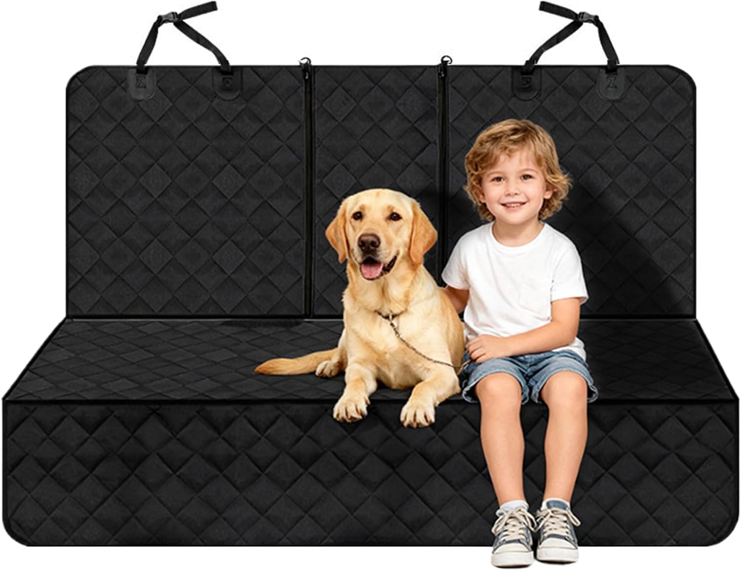 Car Seat Protector for Dogs,Waterproof Non-Slip...