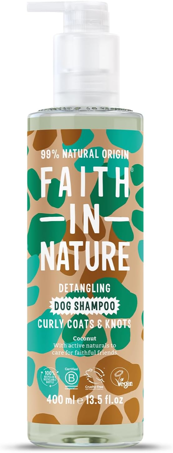 Faith In Nature Natural Coconut Dog Shampoo, Vegan... 5 Faith In Nature Natural Coconut Dog Shampoo, Vegan...