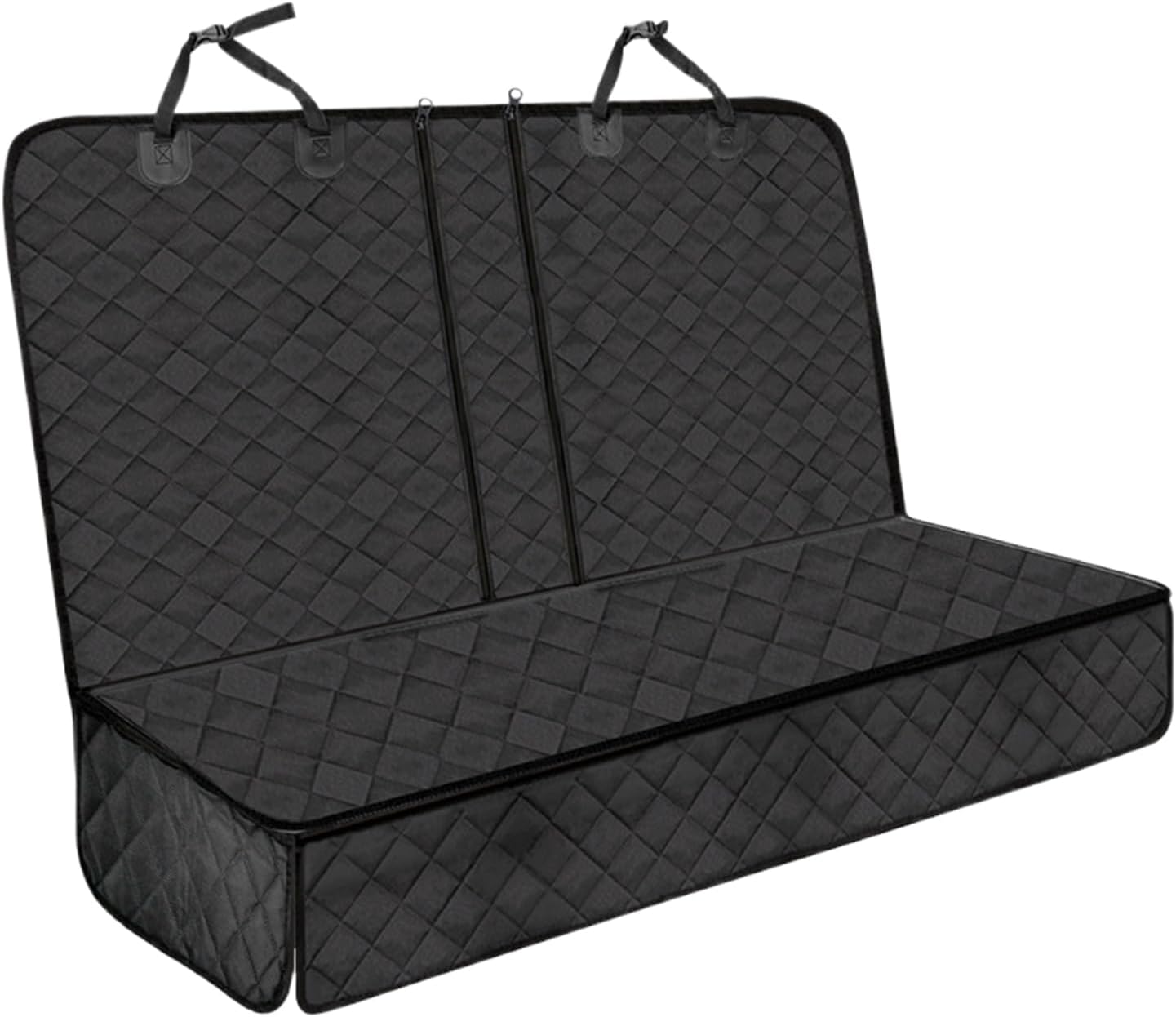 Dog Seat Cover | Waterproof Adjustable Strap Mat -...