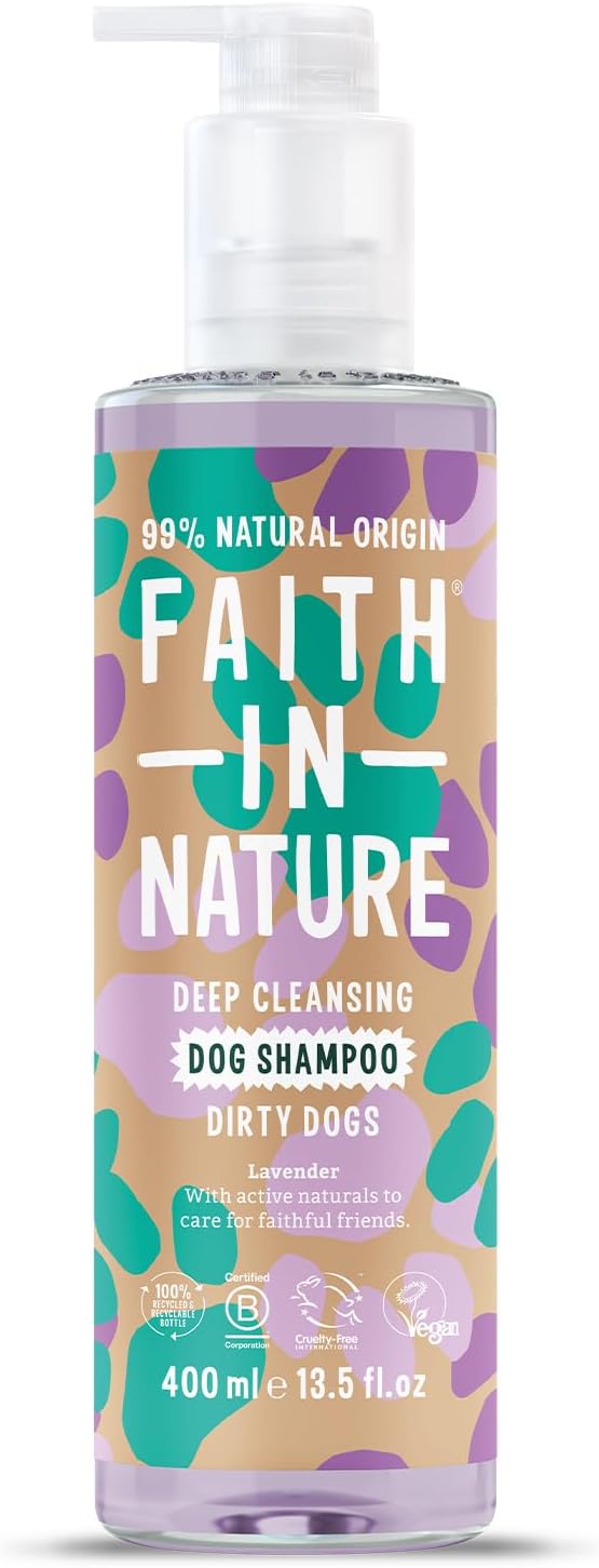 Faith In Nature Natural Lavender Dog Shampoo,...