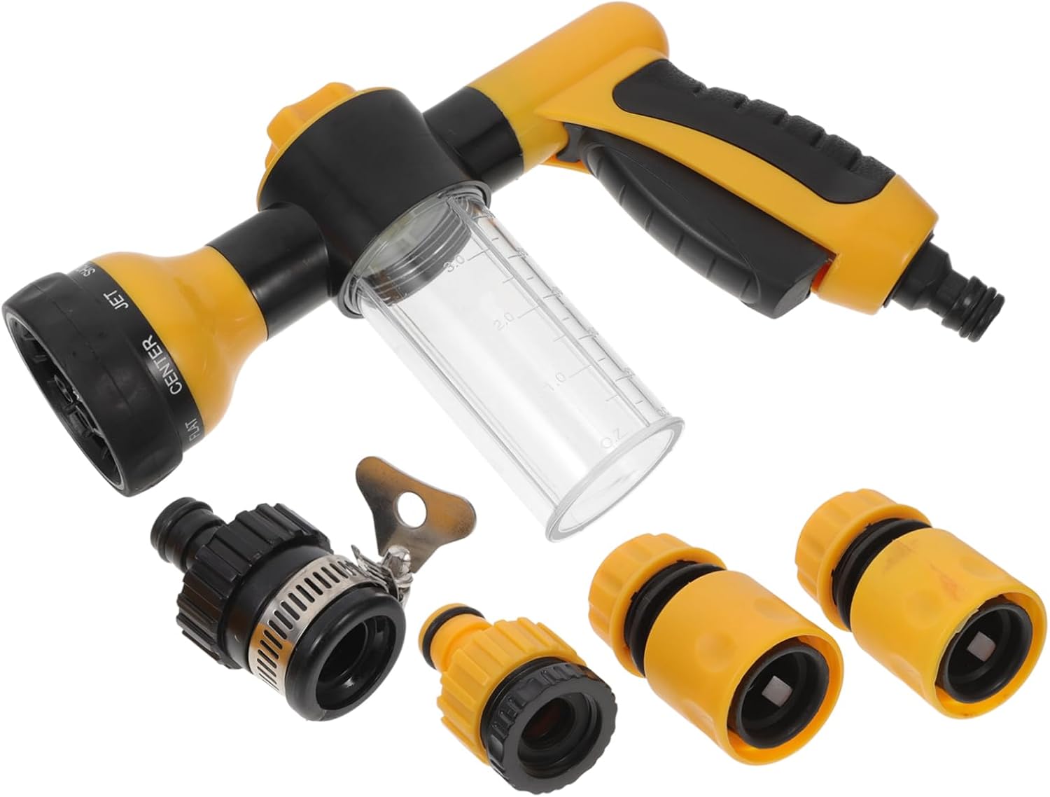 Toyvian Garden Hose Spray Gun Nozzle Pet Shower...
