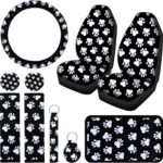 10 Pieces Dog Paw Car Accessories Set Dog Cat Paw…