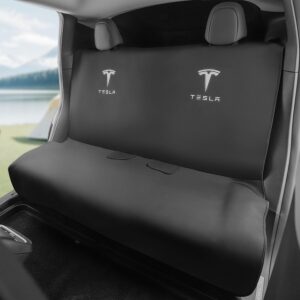 EVMODS for Tesla Model Y Rear Seat Cover Dogs...