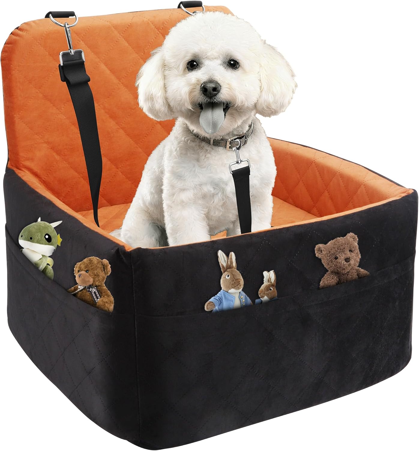 Dog Car Seat for Small/Medium Dogs,Pet Dog Booster...