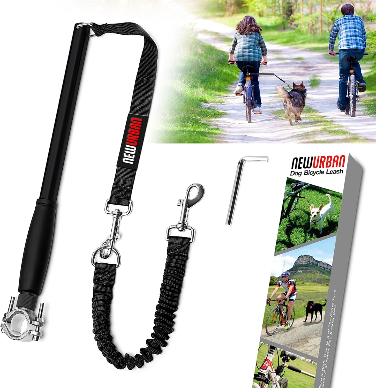 NEWURBAN - Dog Bike Leash - Easy Installation... 14 NEWURBAN - Dog Bike Leash - Easy Installation...
