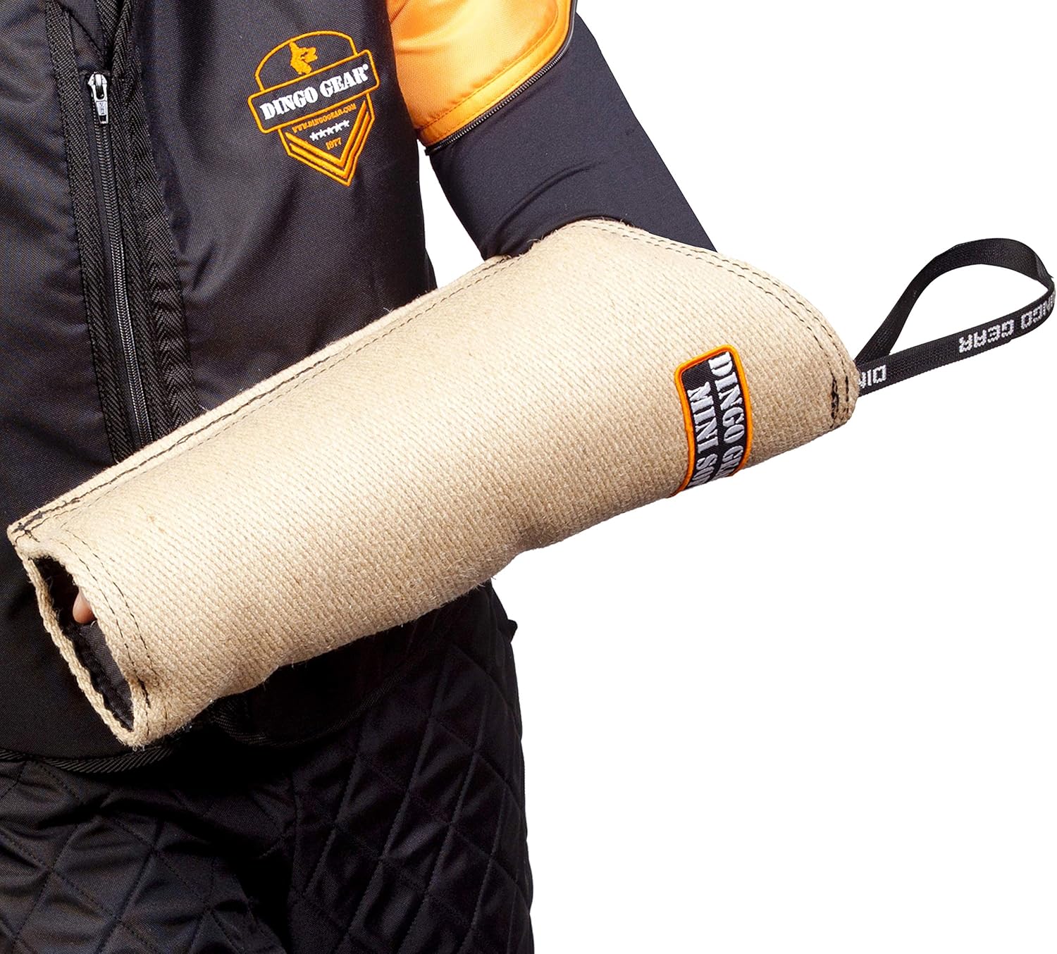 DINGO GEAR Soft Jute Mini Bite Sleeve with Handle...