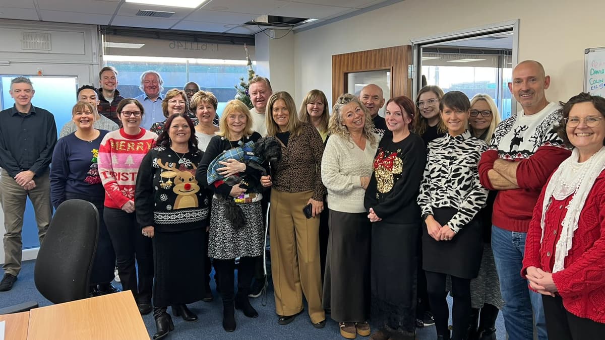 Praise for Dennis the service dog who 'helps immensely' with woman's daily life 2 Praise for Dennis the service dog who 'helps immensely' with woman's daily life