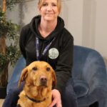 Former gun dog supporting vulnerable people through therapy