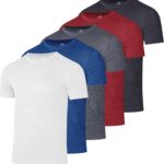 Real Essentials Men’s Mens Dry-fit Moisture…