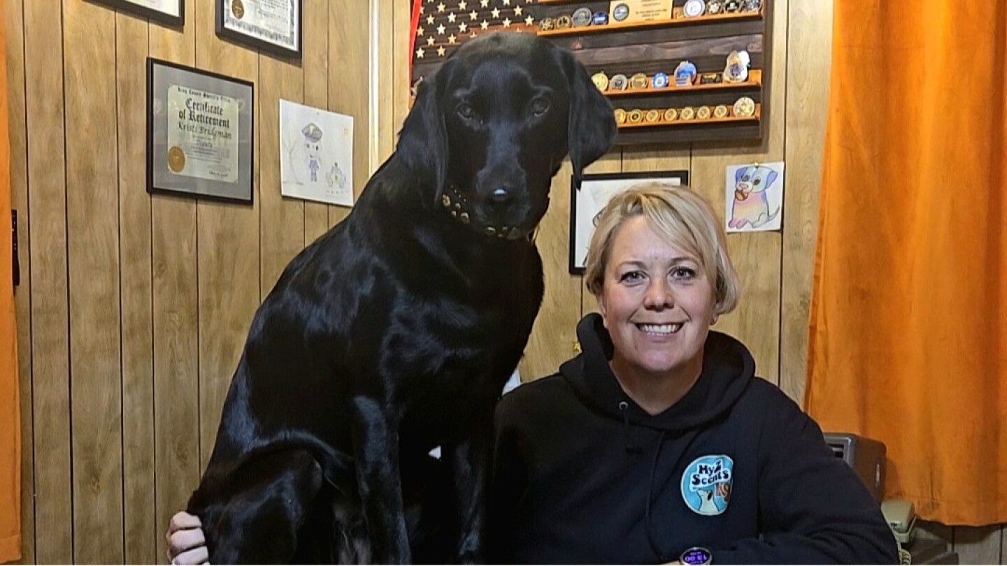 Retired 27-year K-9 Deputy Kristi Bridgman opens My 2 Scents K9 in Washington 6 Retired 27-year K-9 Deputy Kristi Bridgman opens My 2 Scents K9 in Washington