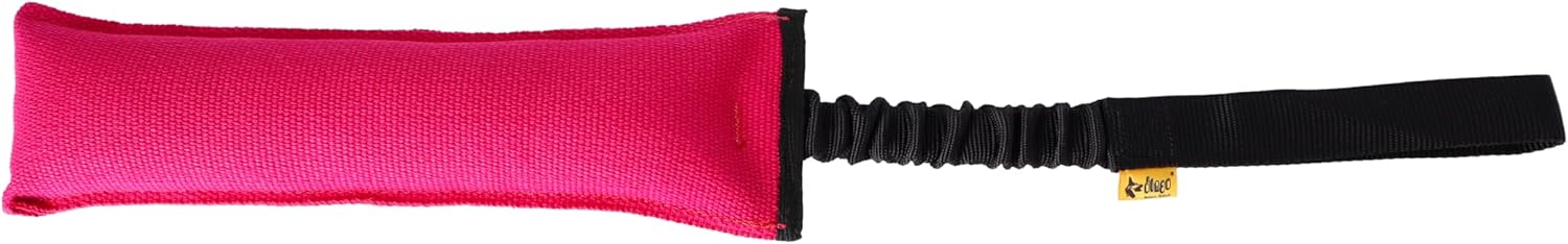 Dingo Bite Tug Agility Bungee Dog Toy Pink with…
